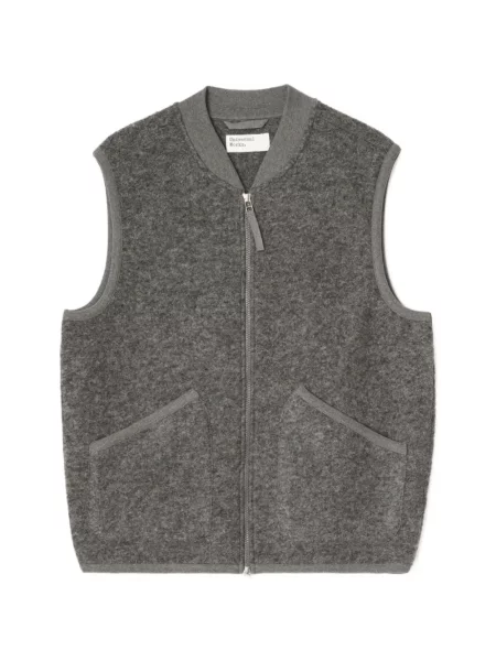 Gulerat vestă Universal Works gri