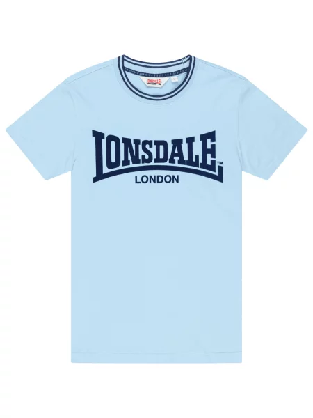 T-shirty Lonsdale Potternewton niebieska