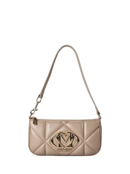 Love Moschino Geantă de umăr / auriu bej