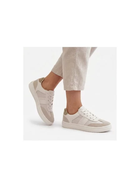 Pantofi Big Star cu toc jos bej