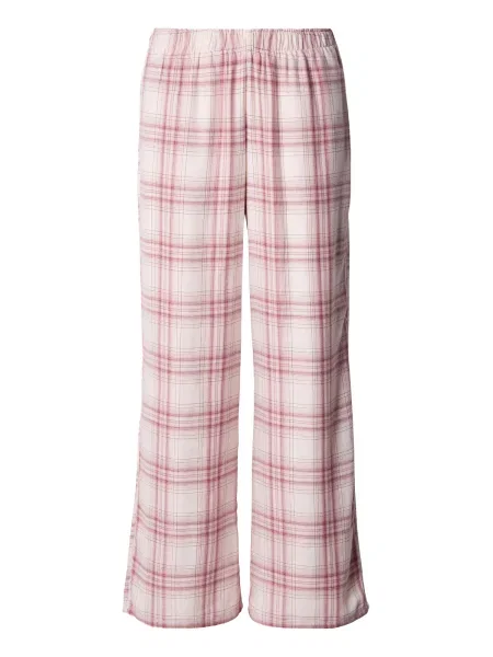 HOLLISTER Pantaloni magenta alb