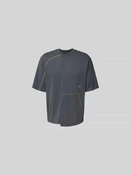T-shirt o asymetrycznym designie A-cold-wall* niebieska