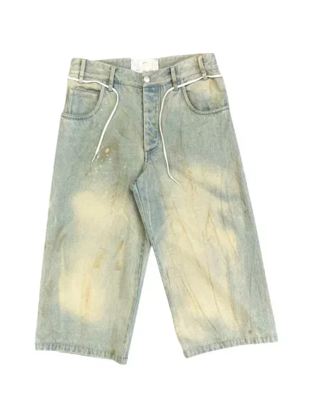Pantaloni scurți din denim Song For The Mute albastru