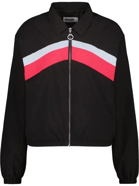 Alife & kickin Geacă de primăvară-toamnă RyaAK A roz neon / negru alb