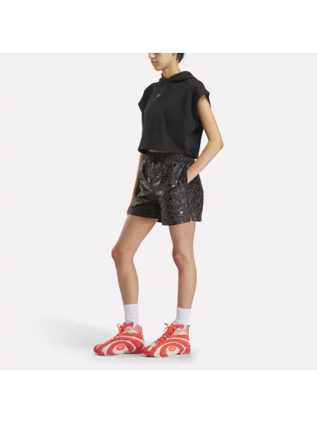 Reebok Reebok x Angel Reese Hoopwear Szorty female Washed Black Size: czarne
