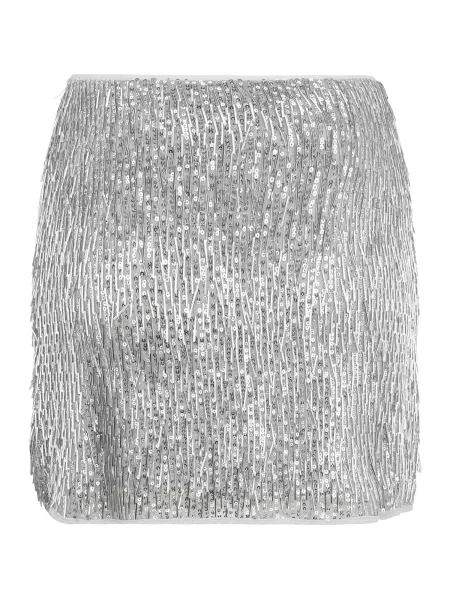 TOPSHOP Fustă argintiu