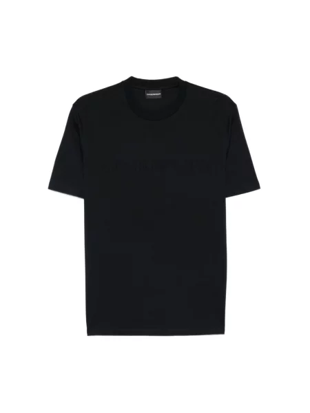 Koszulka Emporio Armani niebieska