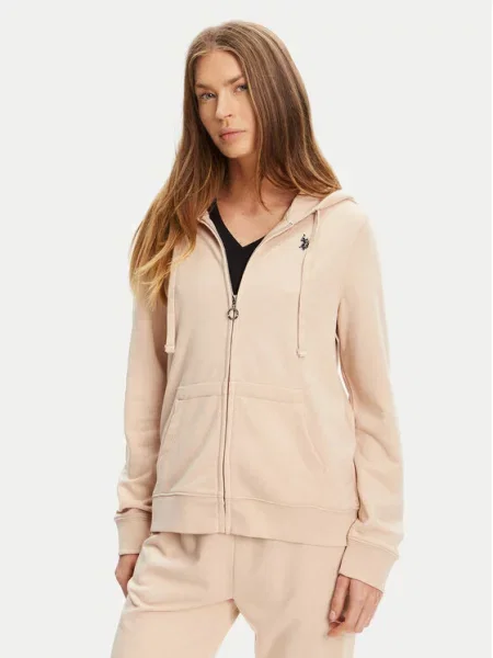 Mikina U.S. Polo Assn. béžová