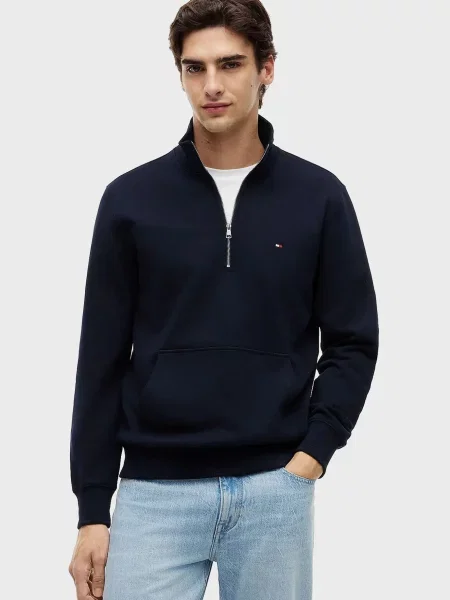Махровий светр Tommy Hilfiger синій