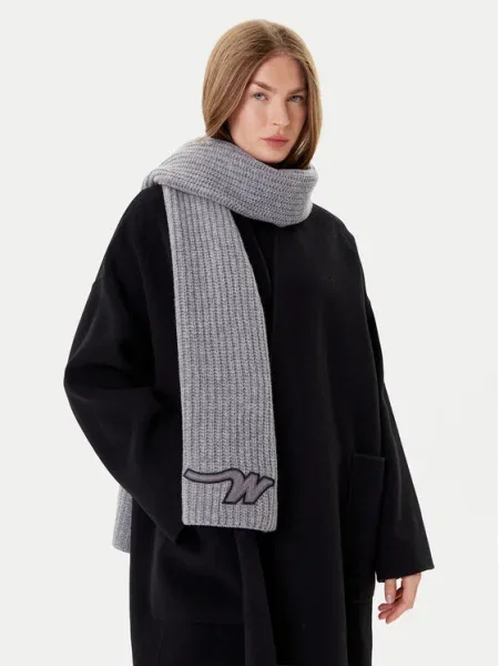 Зимен шал Weekend Max Mara Bardies сив