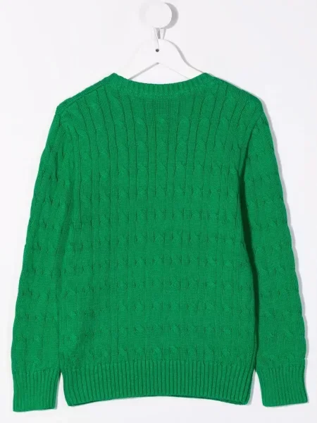 Sweter dziecięcy Polo Ralph Lauren zielony