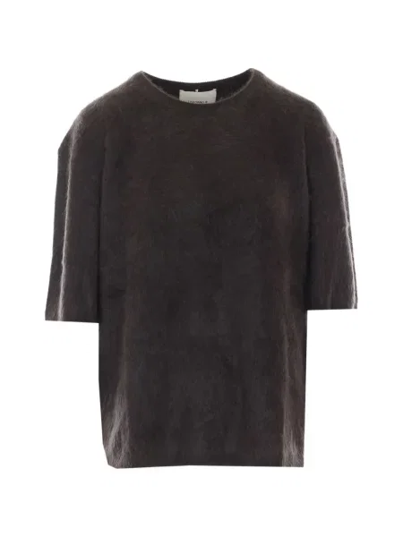 Tricou Lisa Yang din cașmir maro