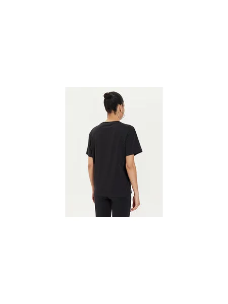 Adidas Majica Trefoil Regular Fit črna