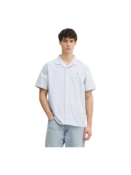 Krótka koszula z krótkim rękawem Helly Hansen z krótkim rękawem niebieska