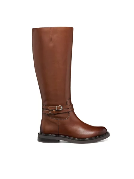 Geox Cizme lungi riding D Serilda 43 maro