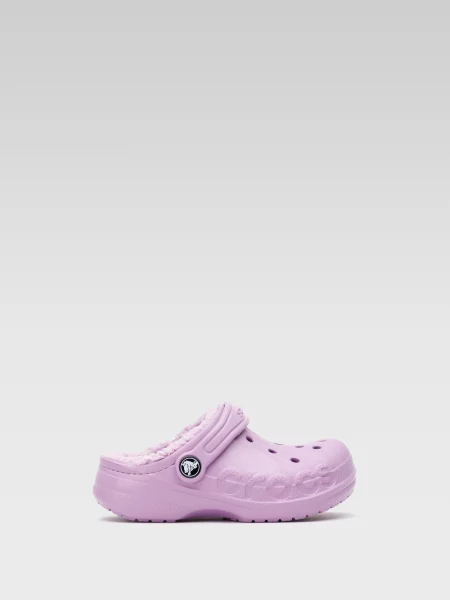 Crocs Šľapky Baya Lined Clog K fialová
