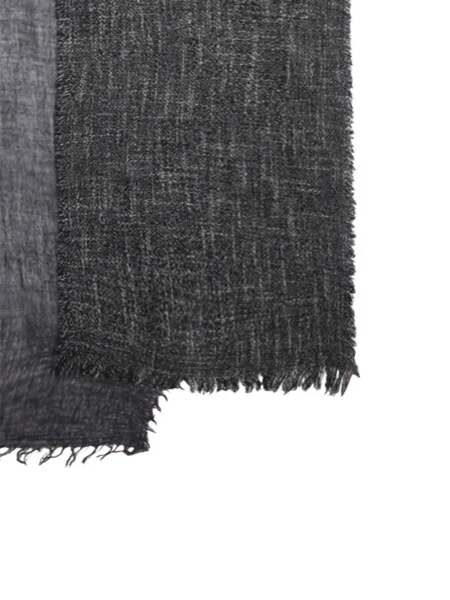 Шал Discord Yohji Yamamoto с ресни сиво