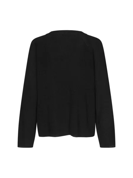 Dzianinowy sweter Masai czarny