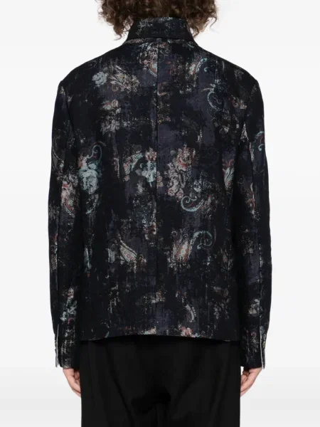 Geacă Forme D'expression cu imagine albastru