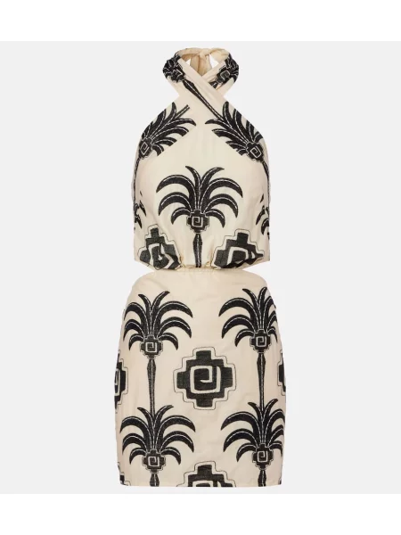 Rochie Johanna Ortiz cu broderie alb
