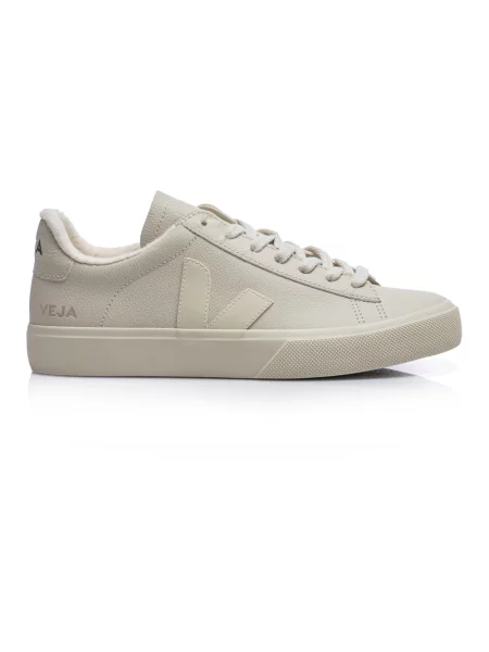 Sneakersy Veja Campo skórzane beżowe
