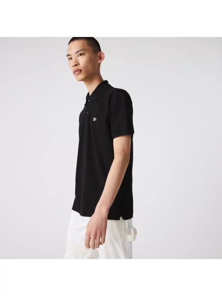 Lacoste поло чорне