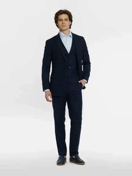 Костюм Arber в деловом стиле синий