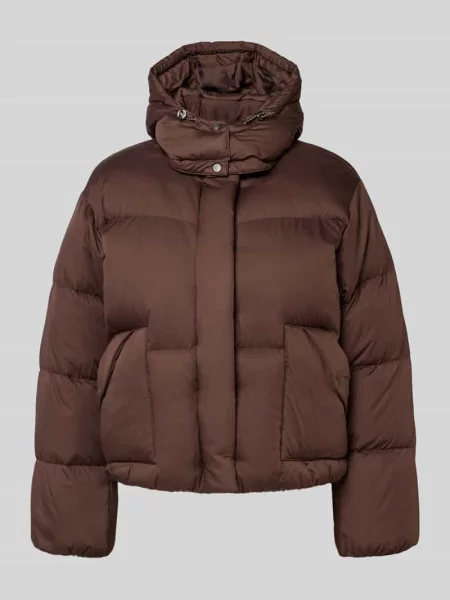 Levi's® Kurtka Puchowa Western Z Odpinanym Kapturem braun brązowa