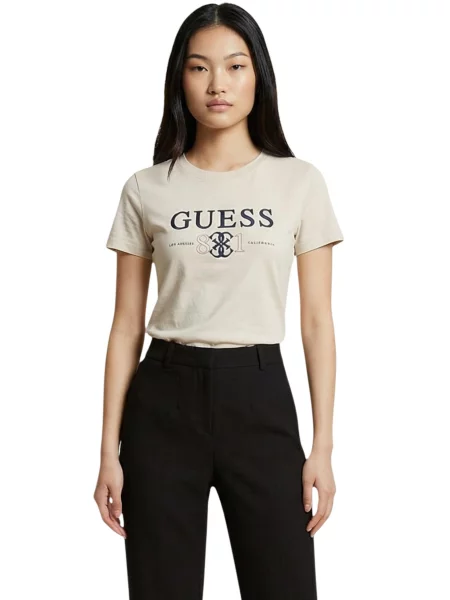 Tricou Guess bej