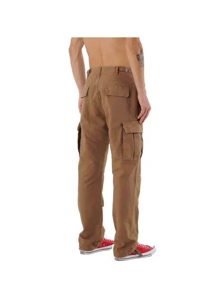 Pantaloni cargo Iuter din canvas maro