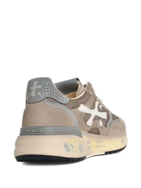 Sneakerși Premiata din piele de căprioară cu autograf