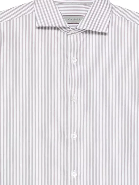 Košile Canali hnědá