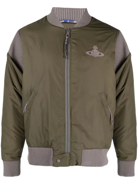 Geacă bomber Vivienne Westwood verde