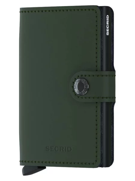 Secrid portofel MM.Green.Black-Green.Blac negru