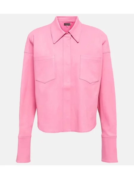 Geanta de piele Stouls roz