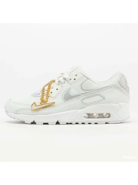 Сникърси Nike Wmns Air Max 90 Summit White/ Summit White-Dark Beetroot EUR бяло