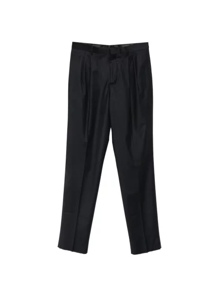 Pantaloni Lardini de lână albastru