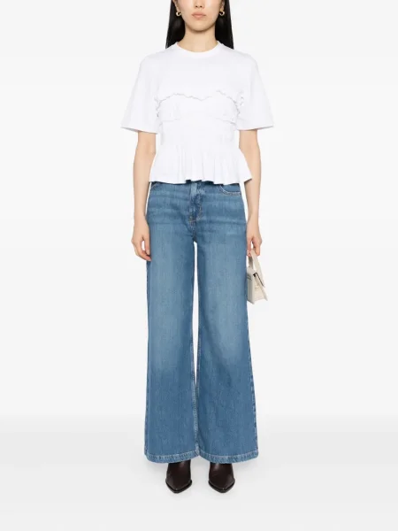 Blugi Free People albastru