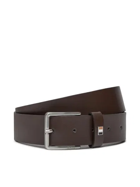 BOSS BLACK De piele negru