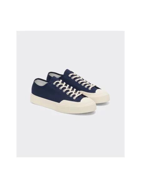 Sneakersy Superga płócienne niebieskie
