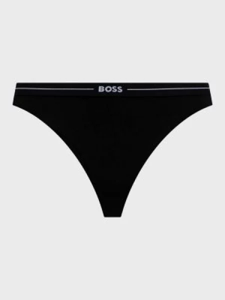 BOSS Black Tangá / biela čierna