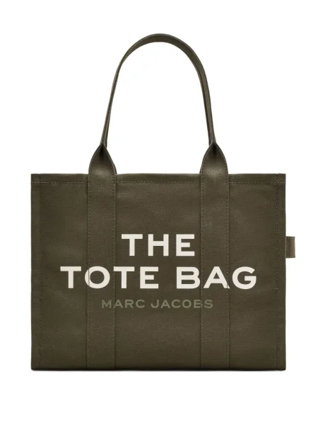 Geantă shopper Marc Jacobs cu imagine verde