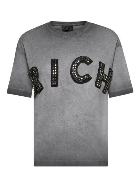 Tricou John Richmond cu autograf gri