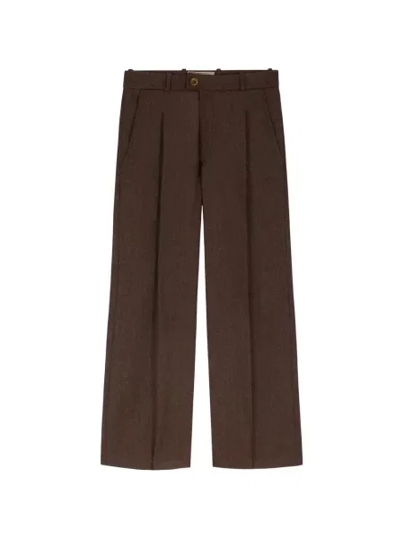 Pantaloni Walk In Paris evazate maro