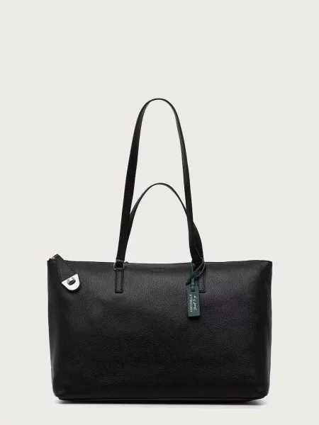 Coccinelle geantă shopper pentru femei din piele negru