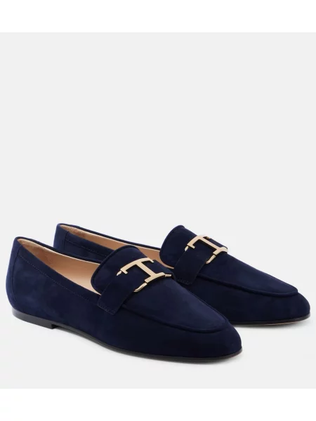 Loaferke Tod's iz semiša modra