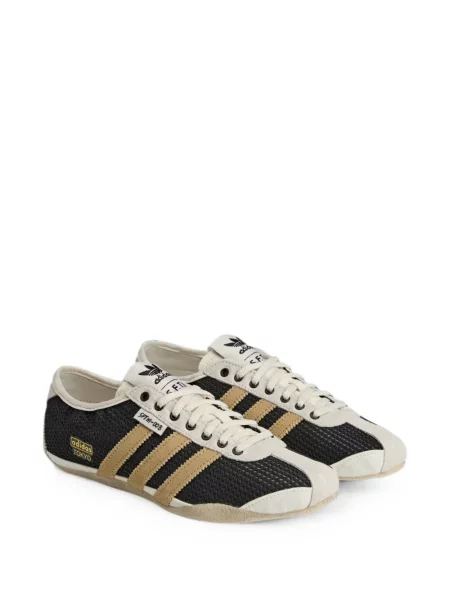 Sneakerși Adidas cu autograf negru