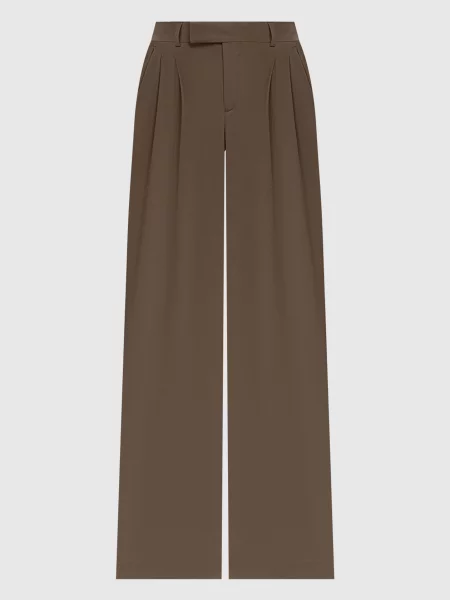 Шелковые брюки Jacob Lee хаки