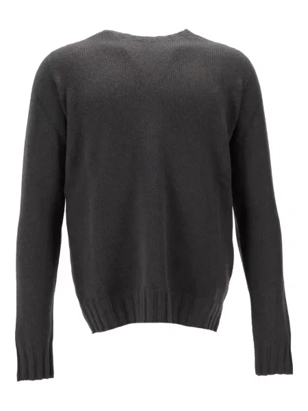 Pulover La Rose cu decolteu rotund gri