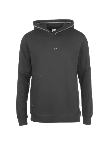 NIKE Športna majica temno siva bela